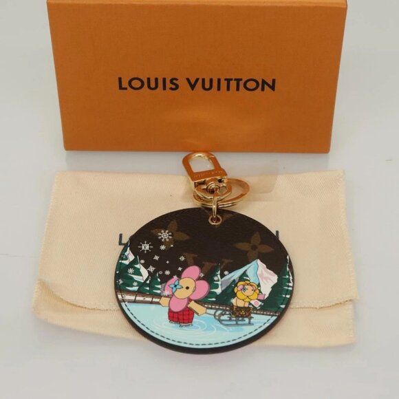 LOUIS VUITTON Monogram Vivienne Illustre Charm Gold - Picture 6 of 6
